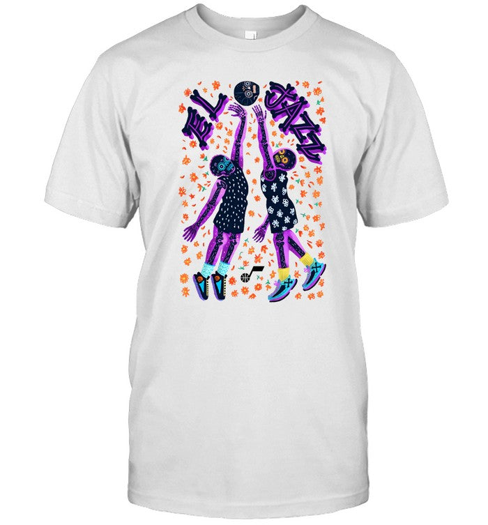 EL Jazz DÃ­a De Los Muerto Grizzlies October 19 2022 Shirt limited