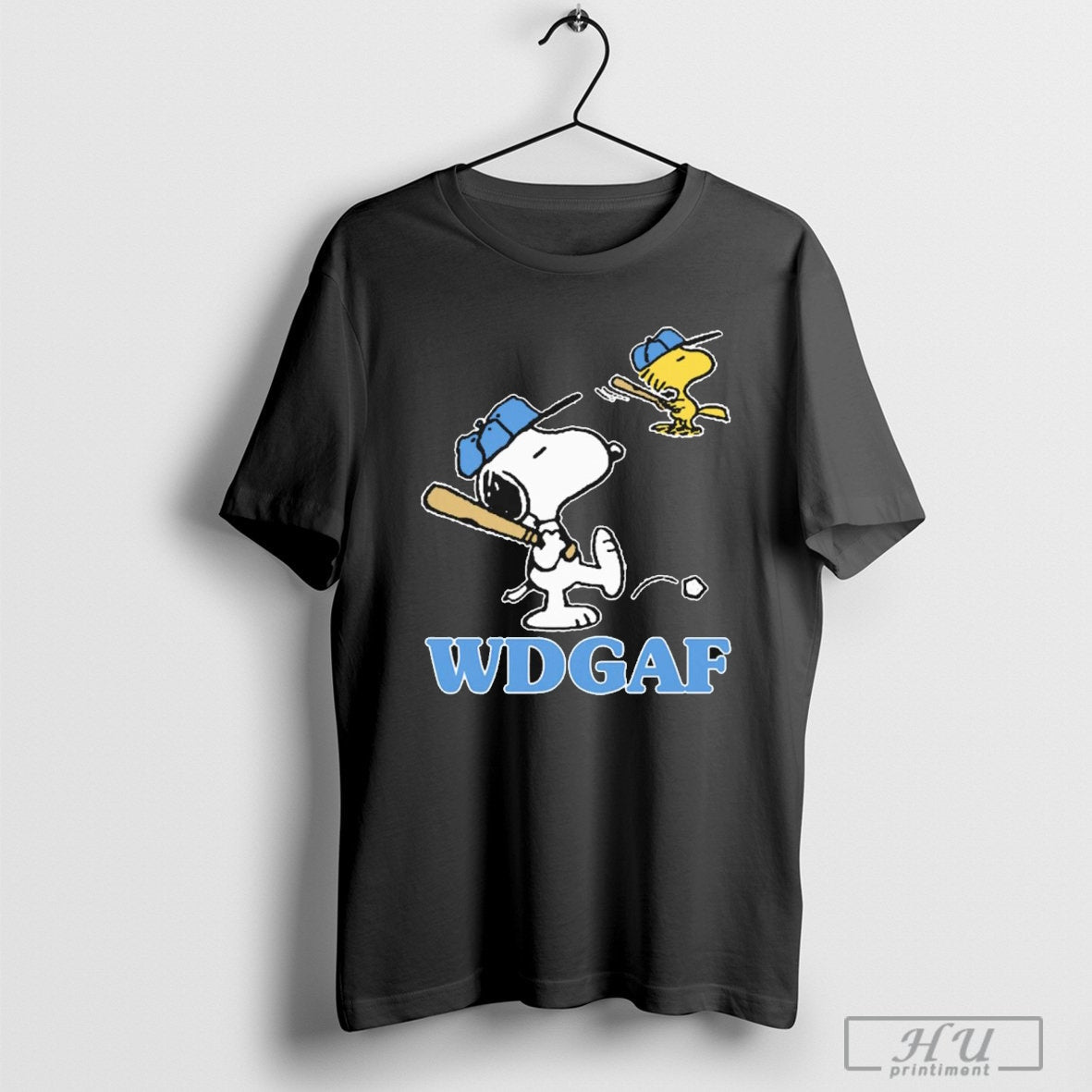 Snoopy And Woodstock Los Angeles Dodgers WDGAF World Series Champs 2024 T-shirt
