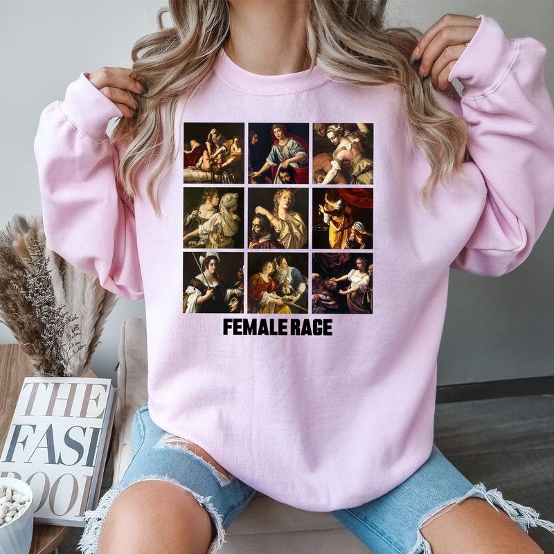 Female Rage Painting Collection Shirts