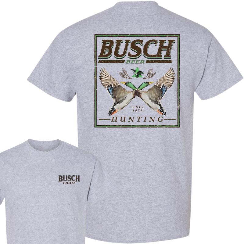 Busch Beer Hunting Duck T-Shirt, Unisex T-Shirt, Full Color T-Shirt, For Men, For Women