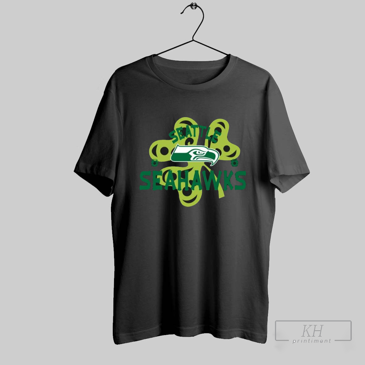 Seattle Seahawks Levelwear St Patricks Day Richmond Shamrock Shirt T Shirt