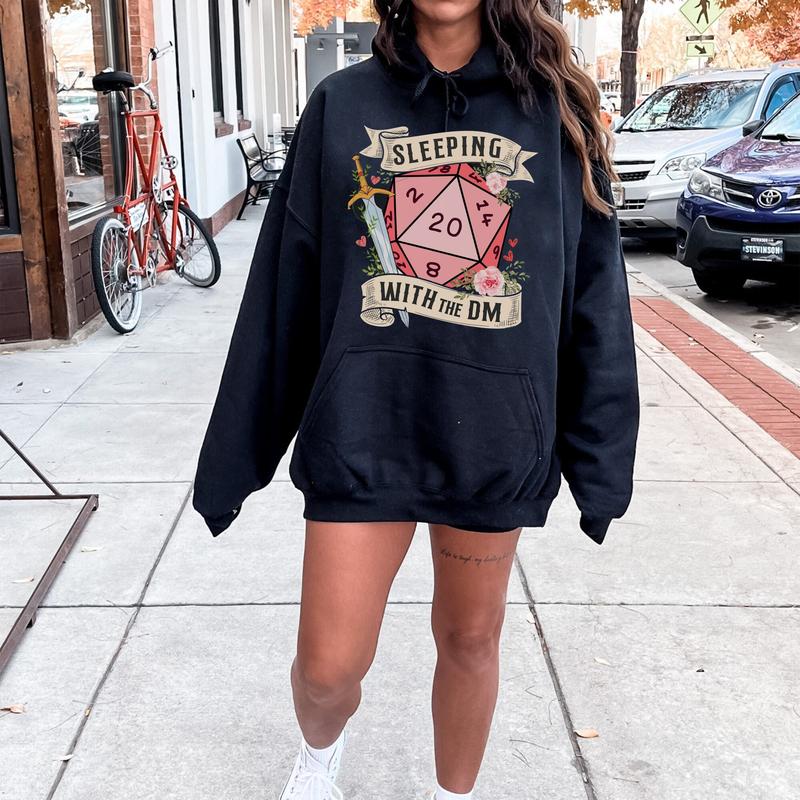 Sleeping with the Dungeon Master Shirt, Sleeping with the DM, DnD T-shirt , dungeons and dragons Sweatshirt, D&D gifts for her