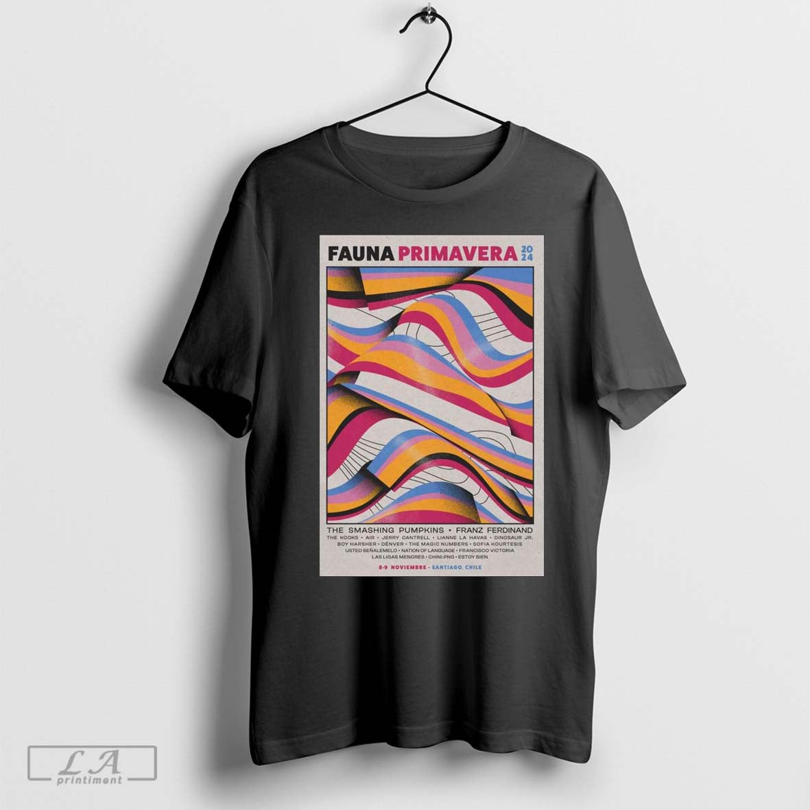 Poster Fauna Primavera Ciudad Empresarial In Santiago Chile Nov 8-9 2024 t-shirt