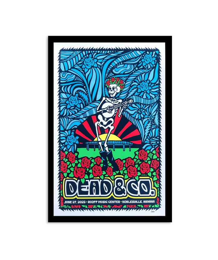 Dead & Company Ruoff Music Center Noblesville Indiana June 27 2023 Poster