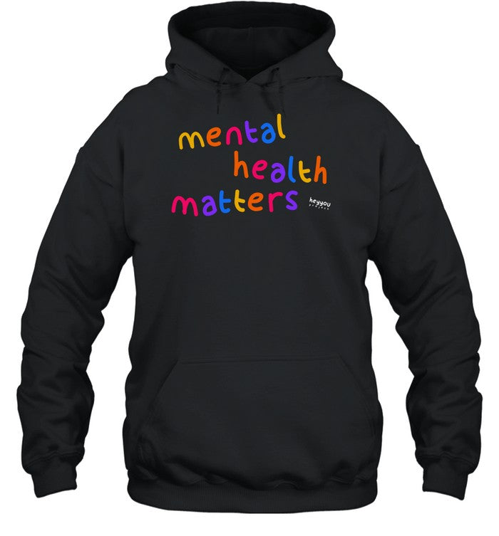 Harry Dunn Wearing Mental Health Matter Heyyou Project Hoodie