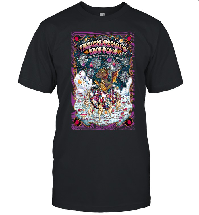Dec 30-31, 2023 Pigeons Playing Ping Pong Boston, MA House of Blues Poster Shirt
