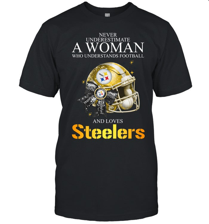 Never Underestimate A Woman Who Understands Football And Loves Steelers_5