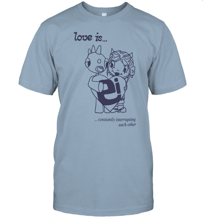 Emergency Inter Com Love Is Baby Shirt New