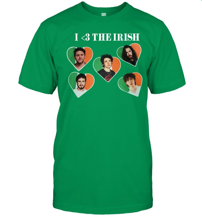St. Paddyâ€™s I Heart Irish Tee