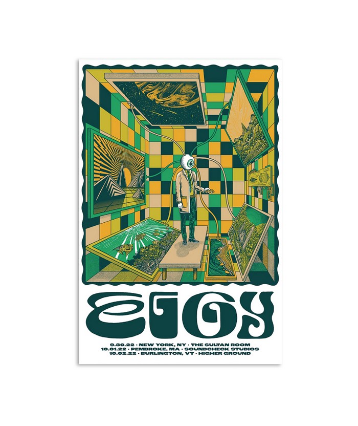 Eggy New York Music Show Poster, Sept 30 2022, The Sultan Room NY