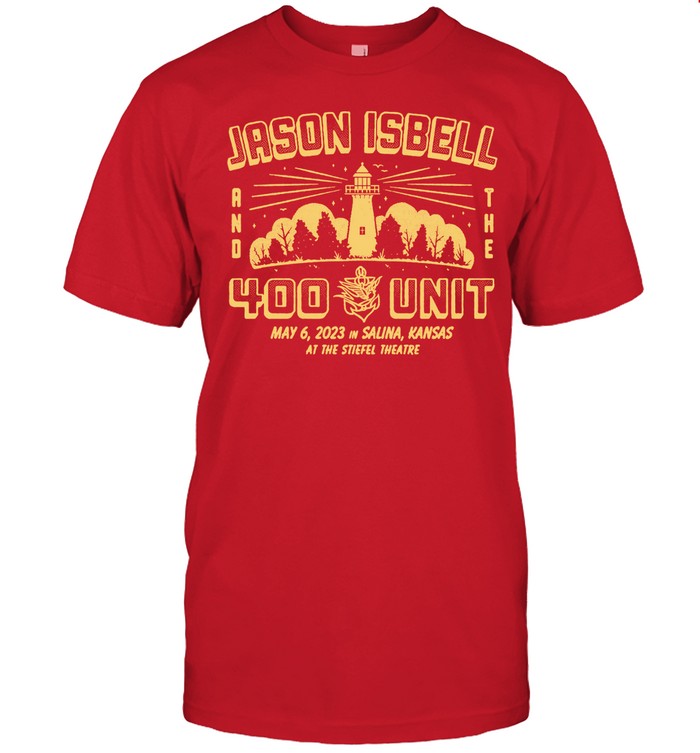 Jason Isbell And The 400 Unit Kansas May 6, 2023 Stiefel Theatre Shirt