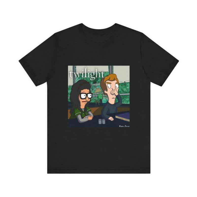 Vintage Twilight Movie CrewNeck T-shirt, Funny Family Graphic Tee Gift For Boyfriend Menswear Top Streetwear