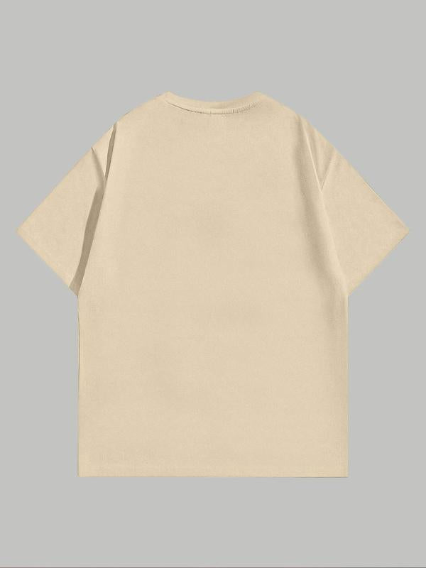 Women's Letter & Book Print Round Neck Tee, Casual Crew Neck Short Sleeve T-shirt, Ladies Summer ClothesÃ‚Â for Daily Holiday Vacation Outdoor Wear
