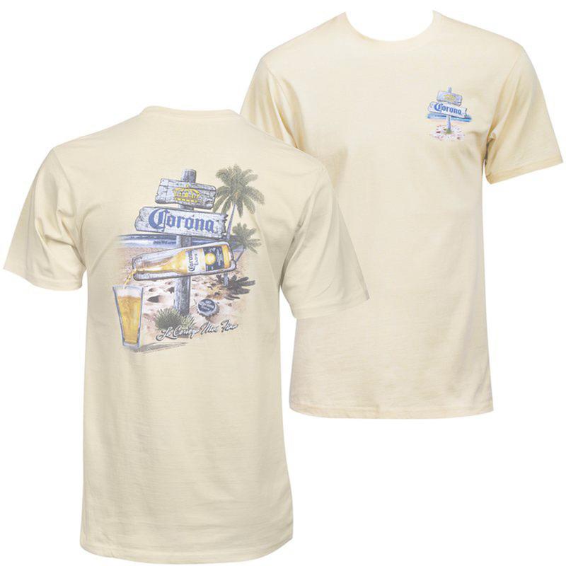 Corona Extra Afternoon Post T-shirt, Sweatshirt and Hoodie for Women, For Men Cotton Menswear