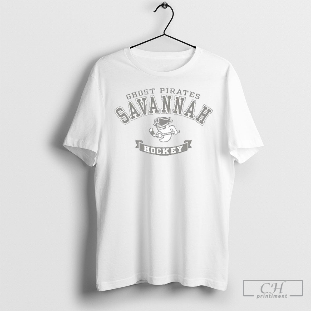 Savannah Ghost Pirates Oatmeal Entry Level T Shirt