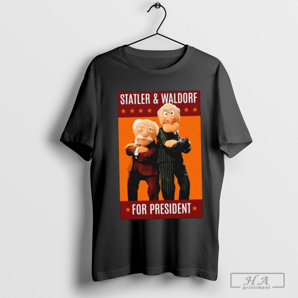 Statler And Waldorf For President Puppet Shirt