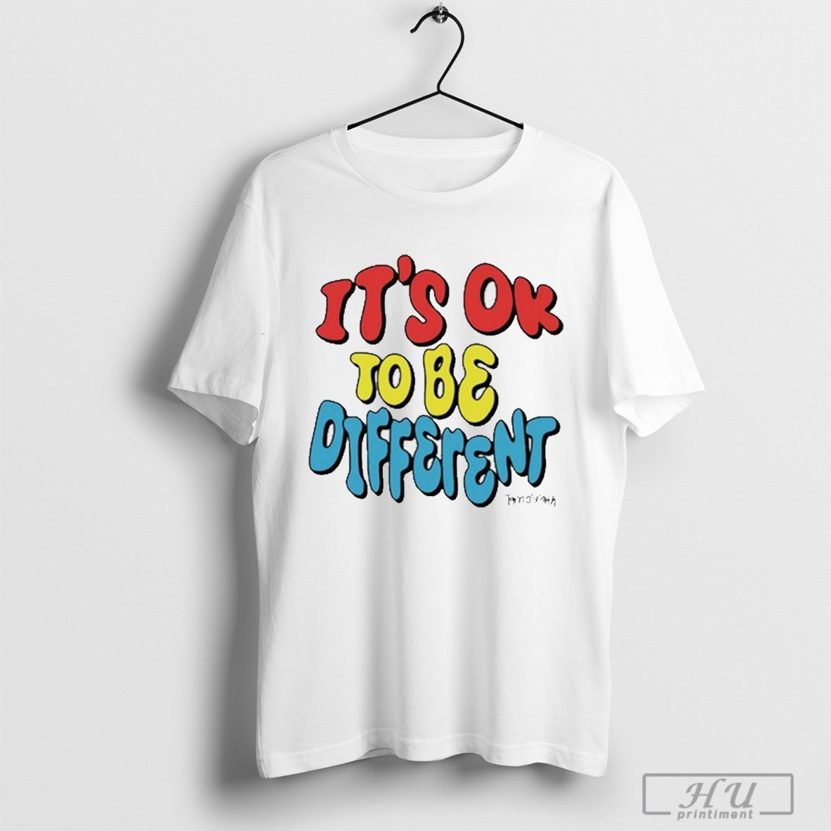 Tanner Smith ItÃ¢â‚¬â„¢s Ok To Be Different Retro t-shirt