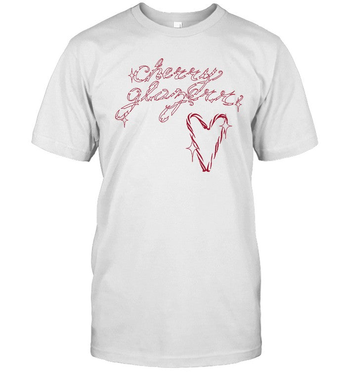 New Cherry Glazerr Candy Cane Heart Shirt_1