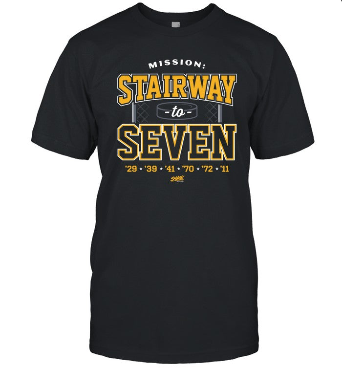 Pittsburgh Steelers Mission Stairway to Seven T-Shirt