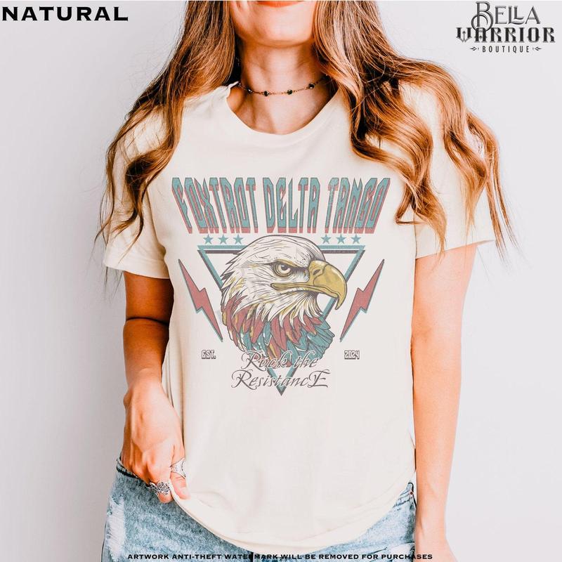 Subtle Anti Trump Shirt, Democrat Resistance Gift, Fuck Trump Post Election Tshirt, Anti Republican Progressive Liberal Political T-shirt Casual Comfort