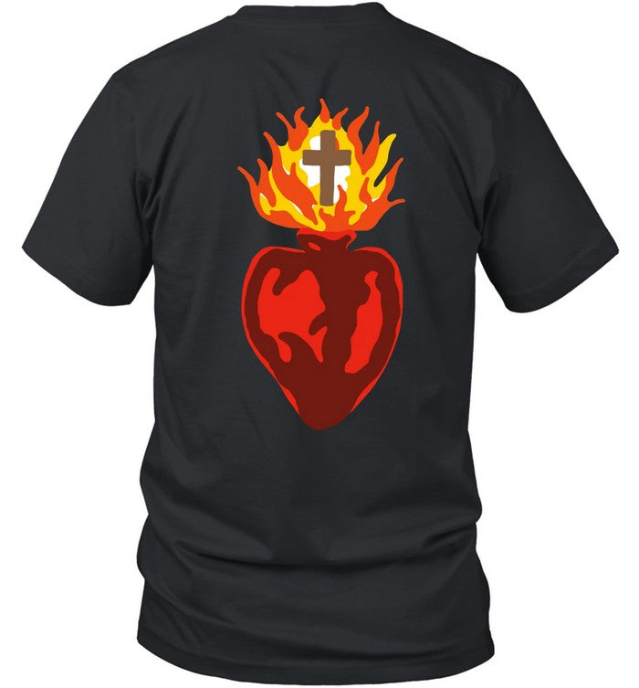 B Lake X Phil Wickham Love Of God Heart T Shirt