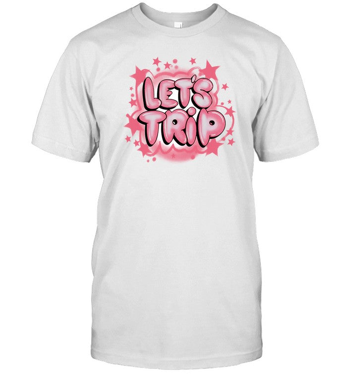 Shirt Let's Trip Airbrush