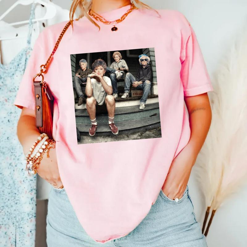 Golden Girls Shirt, Thug Life Golden Girls Shirt, The Golden Girls Fan Shirt, Golden Girls Lover Gift, 80s Tv Sitcom, Unisex Short Sleeve Tee Shirt