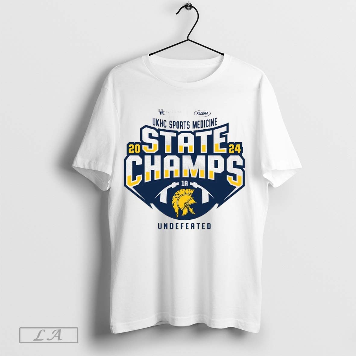 Sayre Spartans 2024 Fhsaa Ukhc Sports Medicine State Champs 4a Undefeated T Shirt