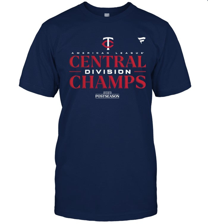 Minnesota Twins 2023 AL Central Division Champions Limited T-Shirt
