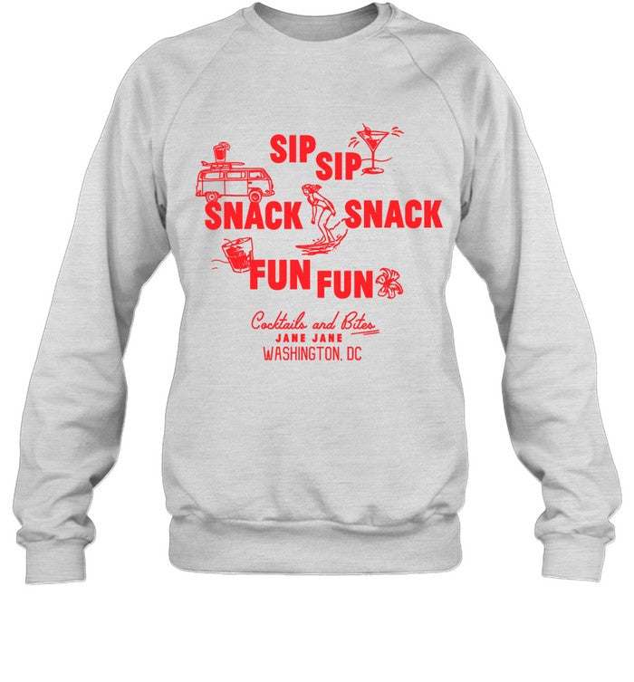 Jane Jane Sip Snack Fun Shirt