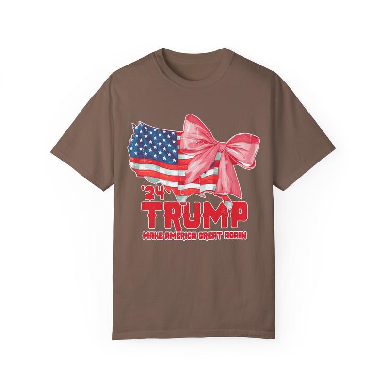 Trump Tee Trump T-shirt  MAGA Trump 2024 Size up for . Top Womenswear, trump shirts for sale Casual Shortsleeve Comfort Tshirt