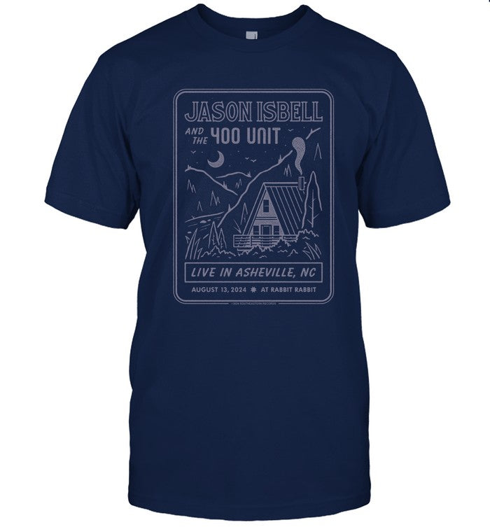 Jason Isbell And The 400 Unit Aug 13 2024 Asheville NC Shirt