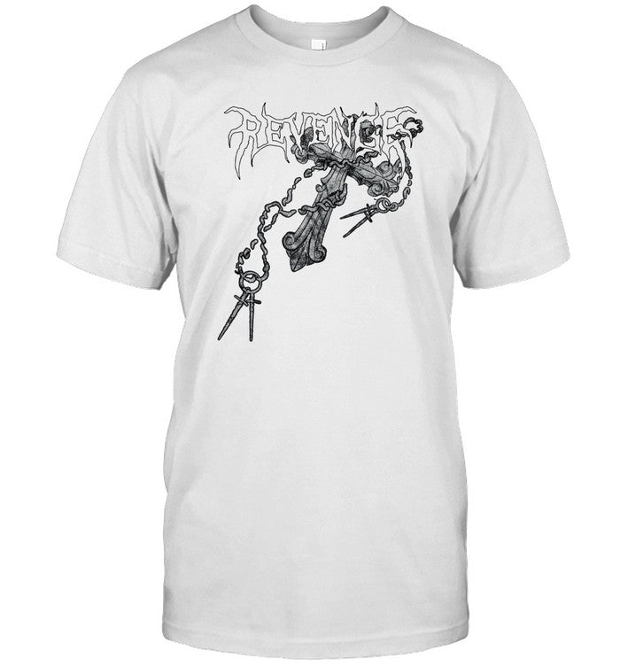 Revenge Cross Chain Cement Shirt