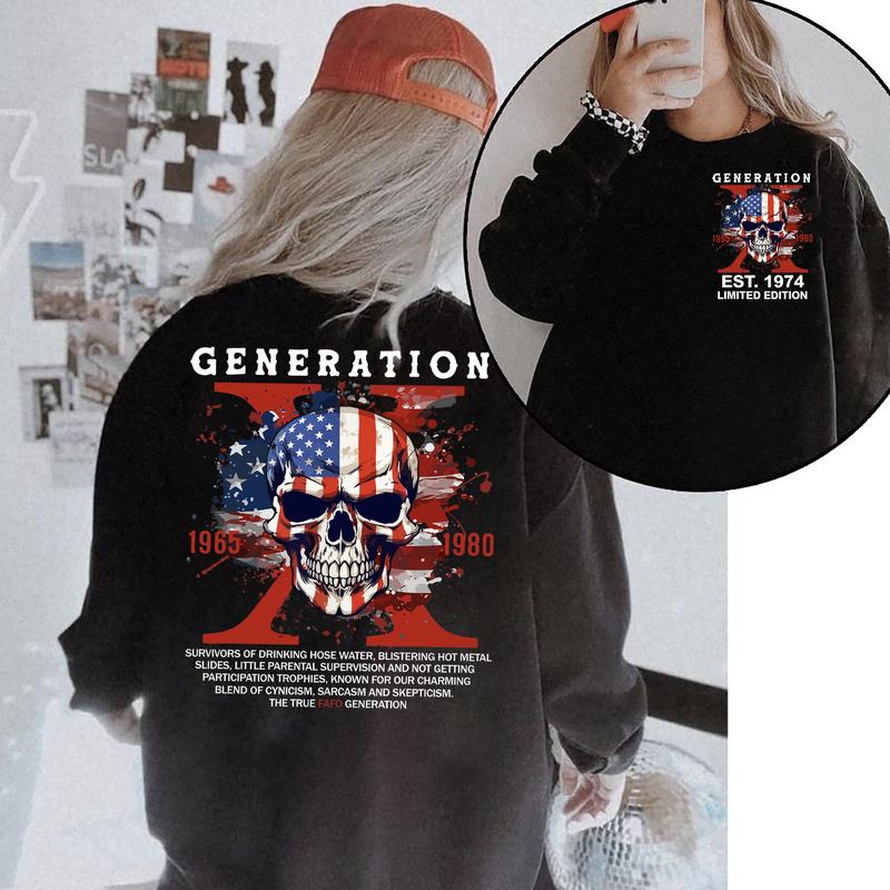 Customize Gen X Shirt: Raised On Hose Water Vintage Inspired T-Shirt with Funny, Sarcastic Quotes