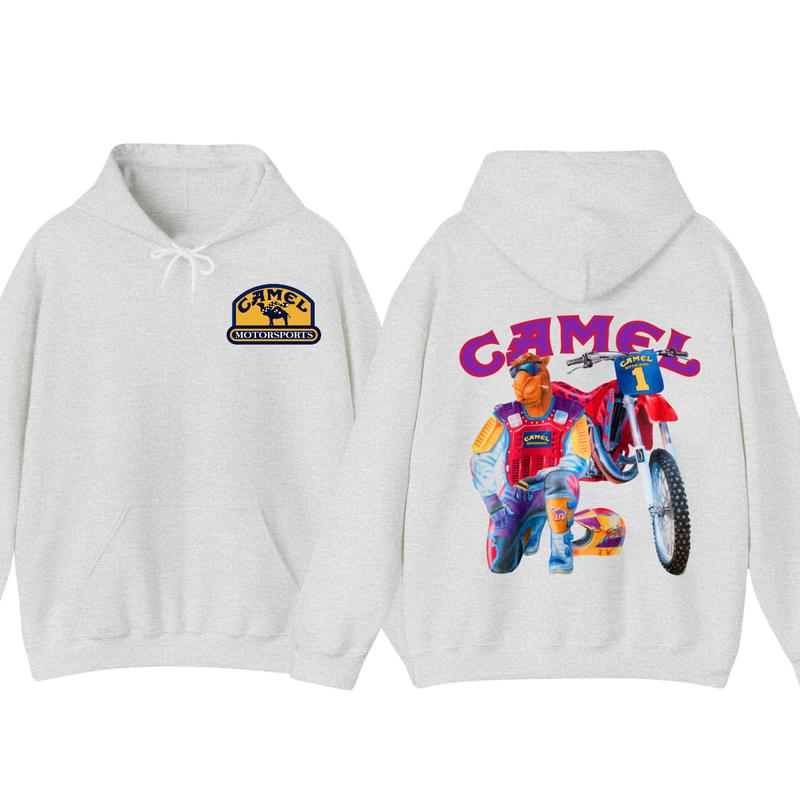 Camel Super Cross Vintage Hoodie & Crewneck, Camel Super Cross Racing 1993 Hoodie &  Sweatshirt, For Men & Women