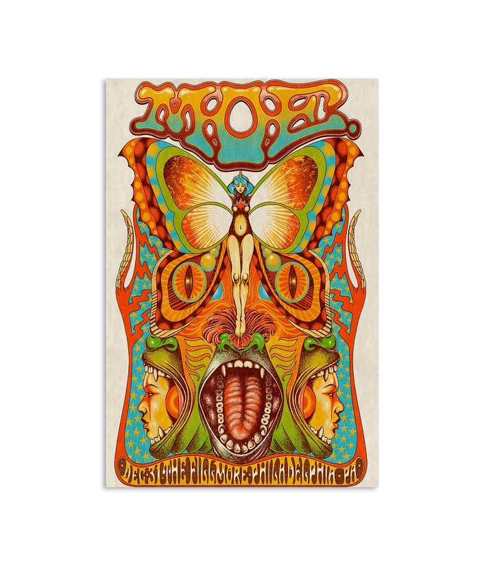 Moe Band Philadelphia, Dec 31 2022, New Year's Eve, The Fillmore PA Poster