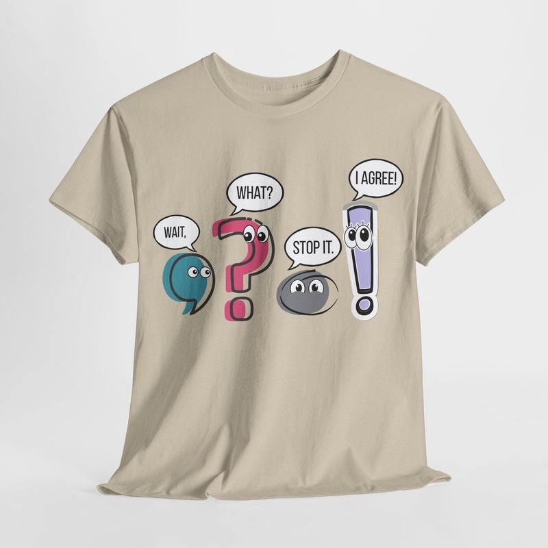 Funny Grammar Teacher Shirt, Punctuation English Teacher Gift Sweatshirt, Hoodie, Comfort Colors