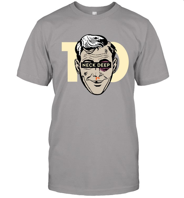 Neck Deep Rain In July 10 Year Anniversary T-Shirt