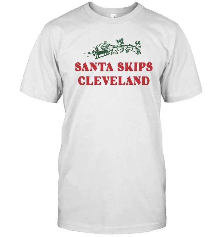 max scharping santa skips cleveland shirt