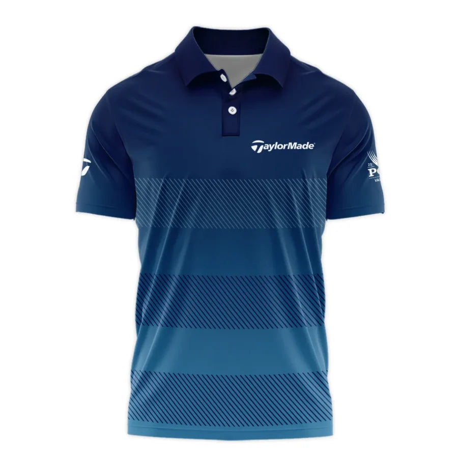 2024 PGA Championship Taylor Made Polo Shirt Dark Blue Gradient Pattern All Over Print Polo Shirt Fo