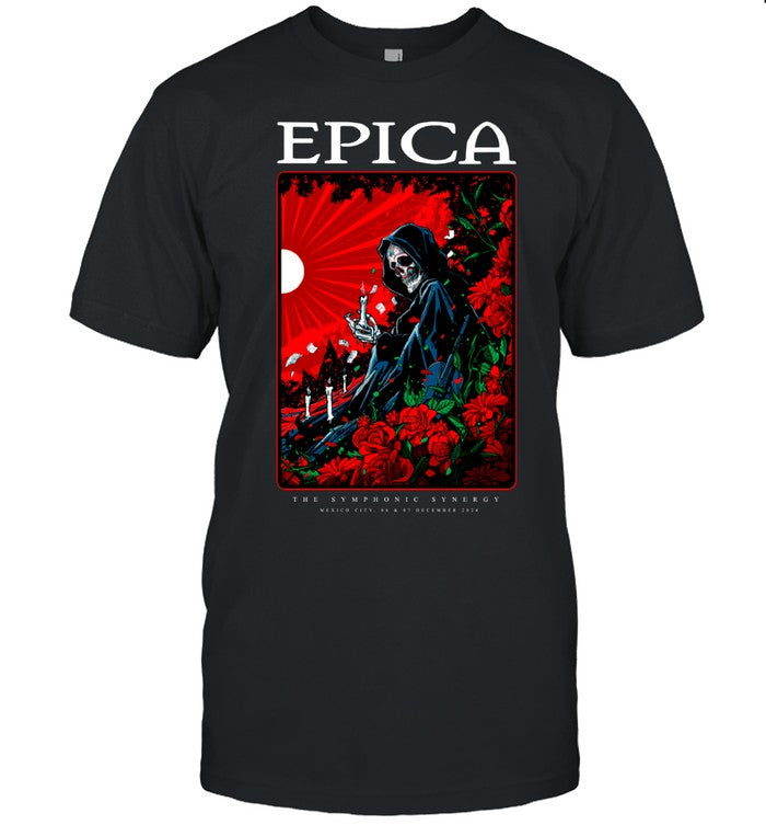 Epica Auditorio Nacional Mexico The Symphonic Synergy Dec 6-7 2024 T Shirt