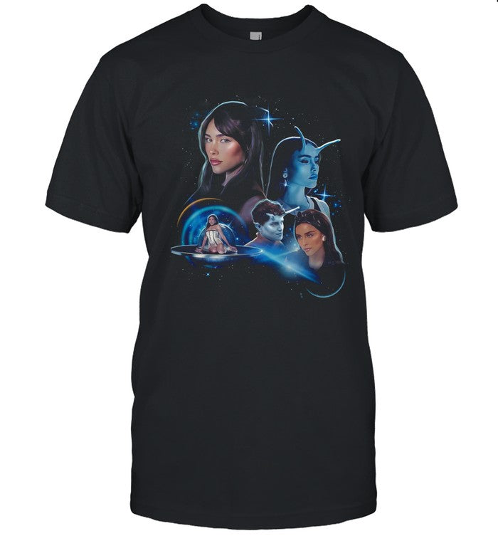 Madison Beer Black Alien Shirt
