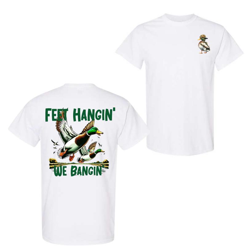 Hunting and Fishing Life T-Shirt, Duck Hunting Shirt, Duck Hunter, Hunting and Fishing Outdoor Sports Shirt, Gift for Hunter, Fathers Day, Shirt For M