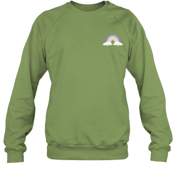 Living Fully Rainbow Sweatshirt