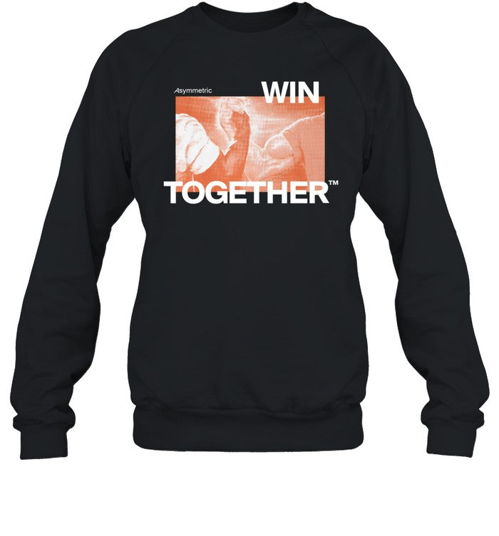 Joemccann Asymmetric Win Together Sweatshirt