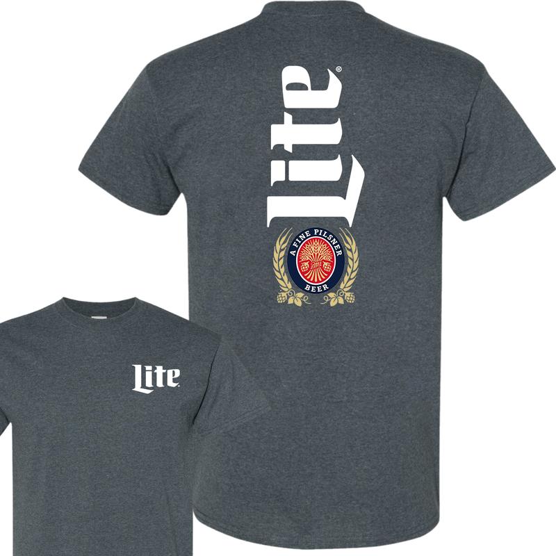 Miller Lite Beer T-Shirt, Full Color T-Shirt, For Men, For Women