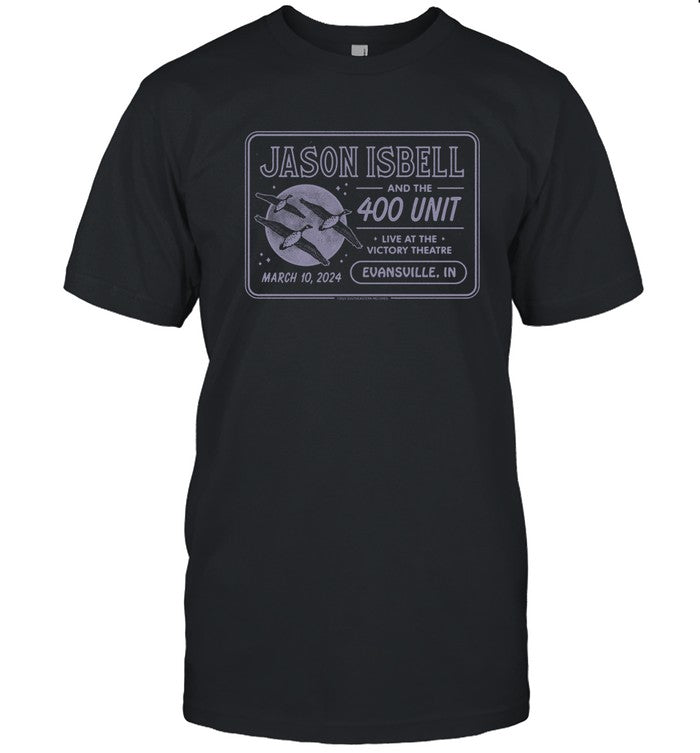 Jason Isbell And The 400 Unit Evansville, IN Mar 10 2024 Shirts