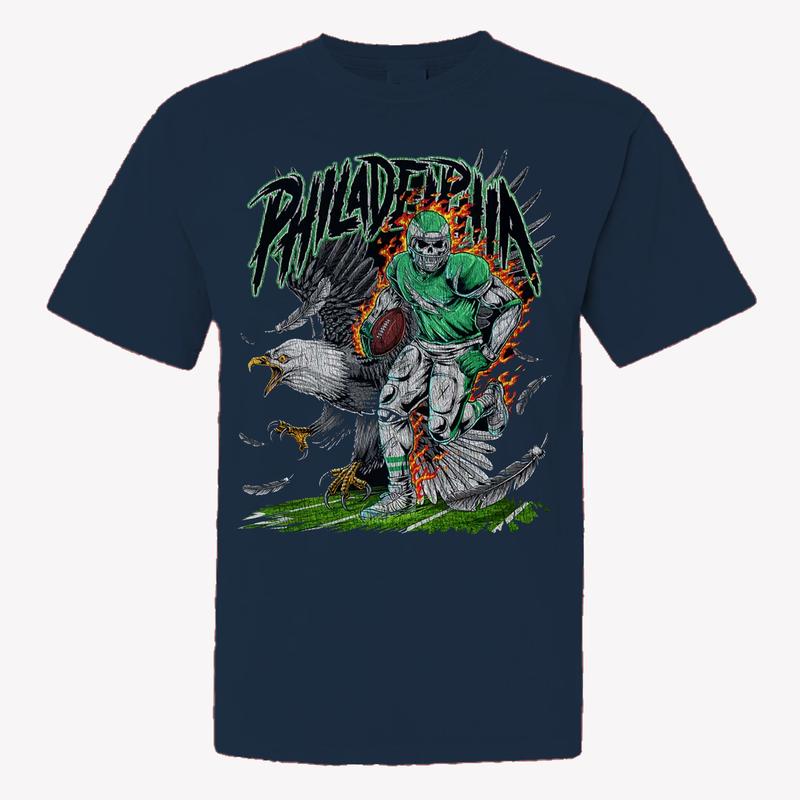 Philly Football Limited Edition T-Shirt, Vintage Philly City Shirt, Deadman's Football, Perfect for Fans of Philly City