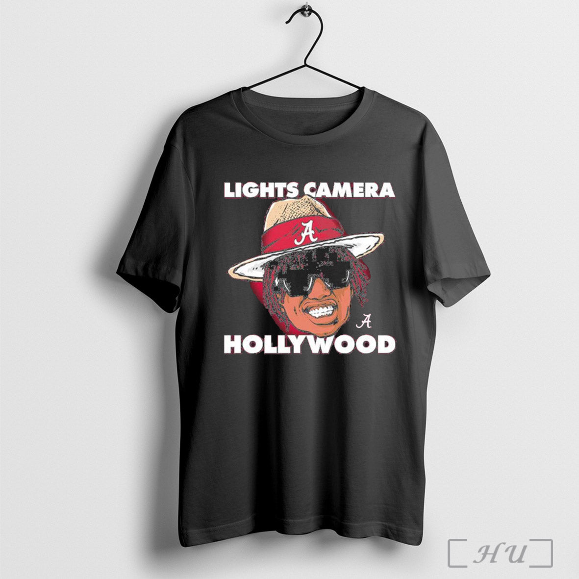 Ryan Williams Alabama Ncaa Football Lights Camera Hollywood Caricature T Shirt Sweatshirt