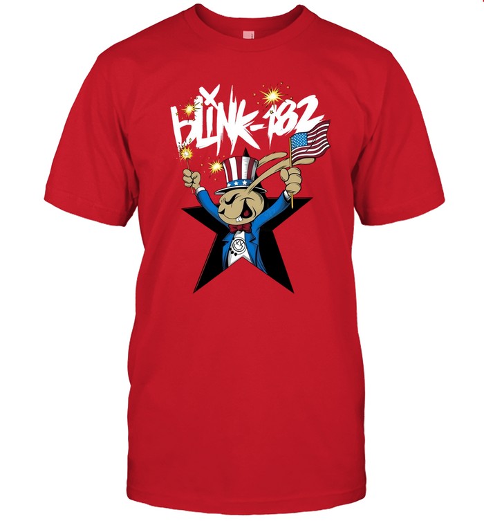 T-Shirt Blink-182 Happy 4th Of July Limited